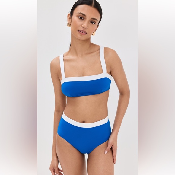 STAUD Other - STAUD - Liv Bikini Top + Devon High Rise Bikini Bottoms